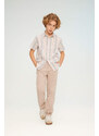 DEFACTO Boy Regular Fit Standard Leg Linen Look Trousers