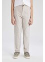 DEFACTO Boy Regular Fit Standard Leg Linen Look Trousers