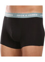 Jack & Jones 7PACK pánské boxerky Jack and Jones černé