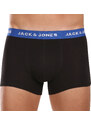 Jack & Jones 7PACK pánské boxerky Jack and Jones černé