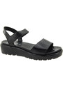 ARA Dámské kožené černé sandály 1233518-01-255