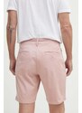 Kraťasy Pepe Jeans pánské, růžová barva