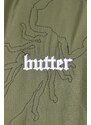 Bomber bunda Butter Goods Scorpion zelená barva, zimní, BGQ1243402