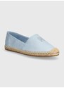 Espadrilky Tommy Hilfiger EMBROIDERED FLAT ESPADRILLE FW0FW07721