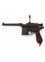 Denix Replika pistole Mauser 1898 - černá-hnědá