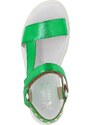 Dámské sandály RIEKER REVOLUTION W1651-52 zelená