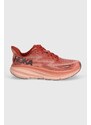 Běžecké boty Hoka Clifton 9 růžová barva, 1127896