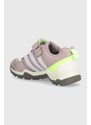 Dětské boty adidas TERREX TERREX AX2R CF K fialová barva