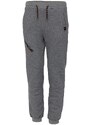 Savage Gear Dětské tepláky Junior Joggers Grey Melange - 10-12 let