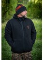 Fox Bunda Coection Sherpa Jacket Back & Orange -