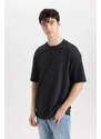 DEFACTO Comfort Fit Crew Neck T-Shirt