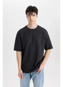 DEFACTO Comfort Fit Crew Neck T-Shirt