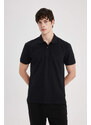 DEFACTO New Regular Fit Pique Polo T-Shirt