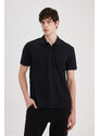 DEFACTO New Regular Fit Pique Polo T-Shirt