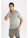 DeFactoFit Slim Fit Crew Neck T-Shirt