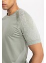 DeFactoFit Slim Fit Crew Neck T-Shirt