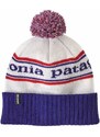 Patagonia Powder Town Beanie Park Stripe Viking Blue