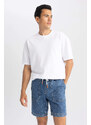 DEFACTO Regular Fit Jeans Bermuda