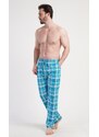 Gazzaz Pánské pyžamové kalhoty Josef - tmavě modrá