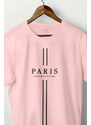 Hendrix Tričko, Barva Růžová, s Potiskem Saint Paris Germain