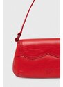 Kožená kabelka Pinko červená barva, 102830 A1RR