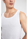 DEFACTO Slim Fit Ribbed 2 Piece Undershirts