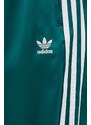 Tepláky adidas Originals zelená barva, s aplikací, IP2960