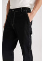 DEFACTO Wide Leg Fit Normal Waist Trousers