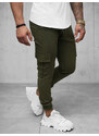 Pánské Chino Jogger Kalhoty Khaki OZONEE A/404