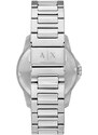 Hodinky Armani Exchange stříbrná barva