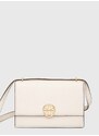 Kožená kabelka Tory Burch Miller Shoulder Bag bílá barva, 154703.250