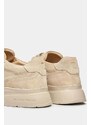 Semišové sneakers boty Filling Pieces Jet Runner Suede béžová barva, 58122791990