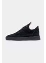 Semišové sneakers boty Filling Pieces Low Top Suede černá barva, 10122791847