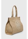 Kabelka Tory Burch Ella Canvas Tote béžová barva, 148792.275