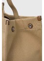 Kabelka Tory Burch Ella Canvas Tote béžová barva, 148792.275