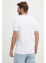 Bavlněné tričko Guess FLOWERS bílá barva, s potiskem, M4GI11 I3Z14