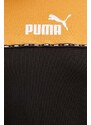 Bavlněné tričko Puma hnědá barva, 673341