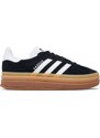 adidas Gazelle Bold Black White Gum