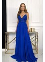 Paris Style Tmavě modré flitrové šaty na ramínka Ericka