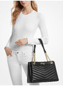 Michael Kors Whitney Medium Quilted Tote Bag Black