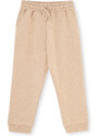 Dagi Brown Melange Rib Detailed Tracksuit Bottom