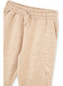 Dagi Brown Melange Rib Detailed Tracksuit Bottom