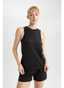 DEFACTO Long Fit Crew Neck Sleeveless Undershirt