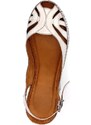 Dámské kožené sandále 1526 500/560 bílé Iberius