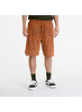 Pánské kraťasy New Era Arch Logo Mesh Shorts Brown