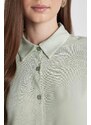 DEFACTO Regular Fit Shirt Collar Long Sleeve Tunic