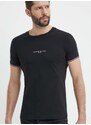 Bavlněné tričko Tommy Hilfiger tmavomodrá barva, s aplikací