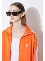 Mikina adidas Originals dámská, oranžová barva, s aplikací, IP0610
