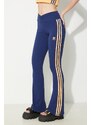 Legíny adidas Originals RIB FLRD Leggin dámské, tmavomodrá barva, s aplikací, JG8045