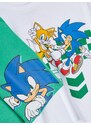 Sinsay - Souprava trička a kraťas Sonic the Hedgehog - zelená